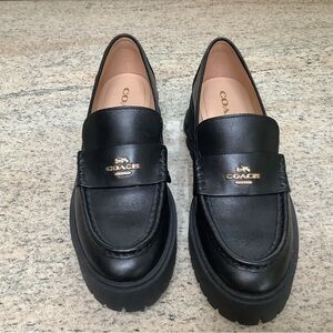 Coach Women’s Black Loafers